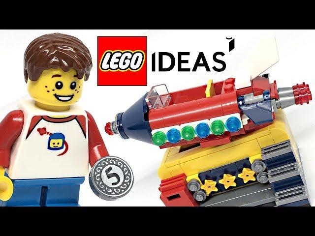 LEGO Ideas Space Rocket Ride review! 2019 set 40335!