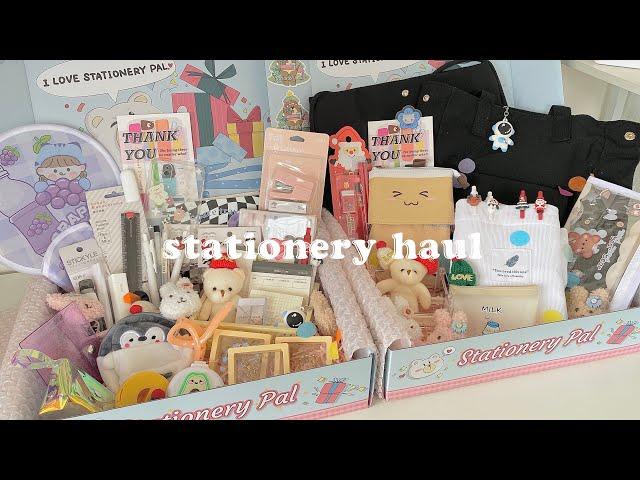 huge black friday stationery haul  ft. stationery pal