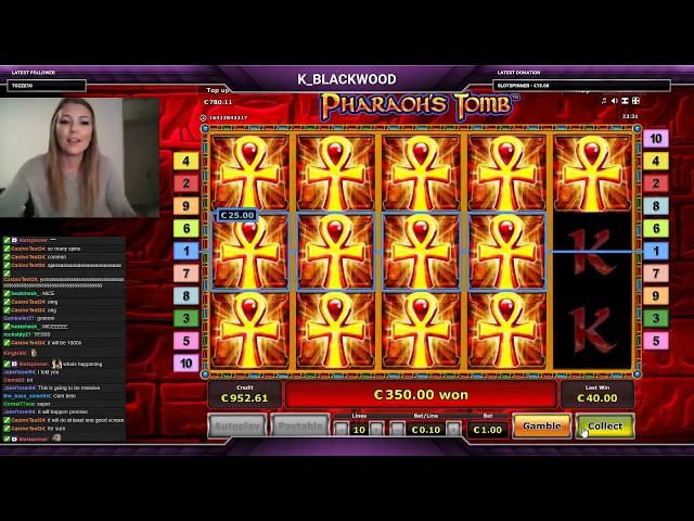 MEGA BIG 1000 x WIN Pharaohs Tomb Novomatic