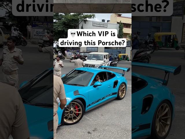 Did you notice who’s driving the #porsche GT3rs! #supercar