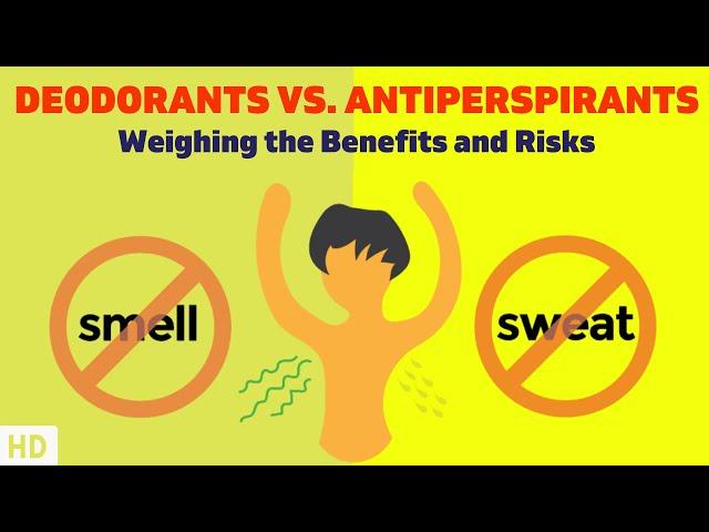 Battle of the Underarms: Deodorants vs Antiperspirants