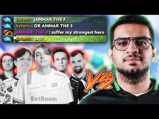 ATF BRISTLEBACK vs 5 PRO's STACKED ALLSTAR DIRE - "AMMAR THE F OR AMMAR THE S?"