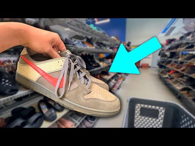 CRAZY Thrift Store Sneaker Finds!