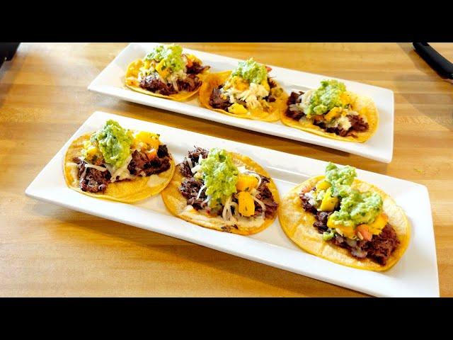 Smoked Chuck Roast Tacos