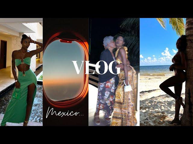 VLOG: I TOOK MY GRANDMA TO MEXICO! (CANCUN + TULUM)