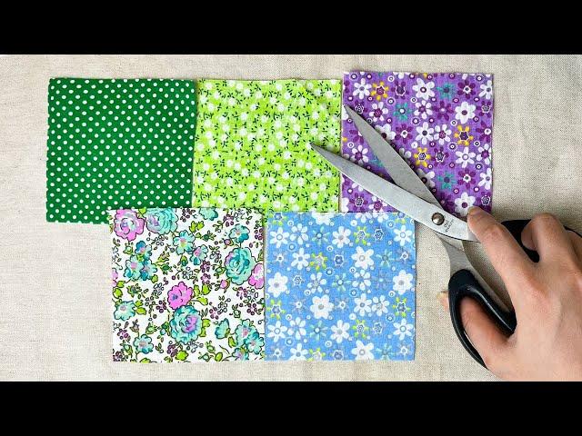 Super Easy! Brilliant Craft Ideas with Leftover Fabric! I Do This and Sell It Quickly