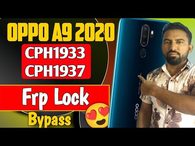 Oppo A9 2020 Frp Bypass | oppo A9 2020 (CPH1933,CPH1937) frp bypass without pc | oppo a5 2020 frp