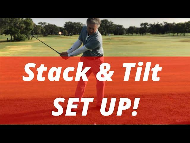 Stack and Tilt Set Up | GET STACKED TO GET CONSISTENCY! | PGA Golf Professional Jess Frank