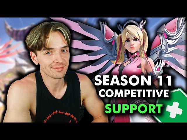 LIVE  Solo Queue Support Competitive Overwatch 2 Gameplay!