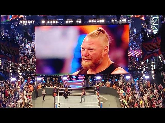 Brock Lesnar Shocks Roman Reigns on Summer Slam 2021