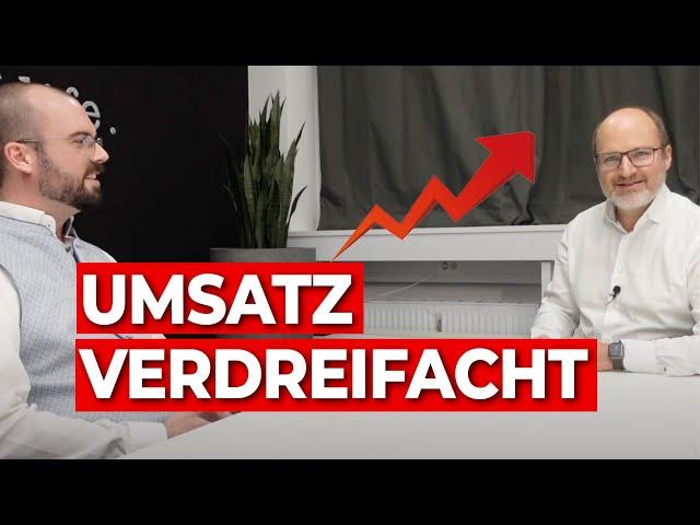 Als Immobilienmakler Umsatz & Personal in diesem Jahr verdreifacht!