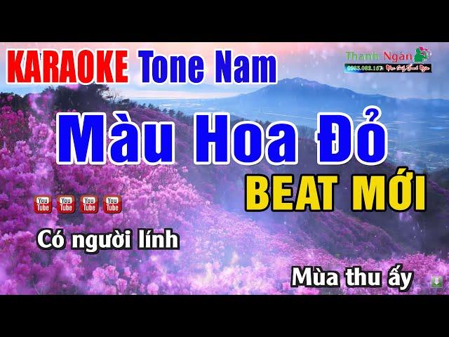 Màu Hoa Đỏ Karaoke Hay Nhất 2023 | Nhạc Sống Thanh Ngân