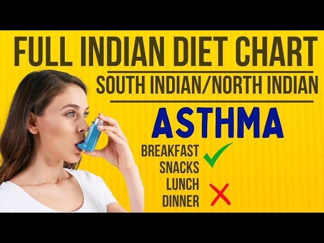 Diet plan for asthma patient | Food that cures asthma | Diet chart for asthma patients