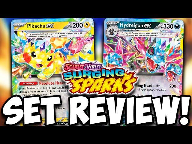 This Set Is Better Than Stellar Crown! Full Surging Sparks Set Review!