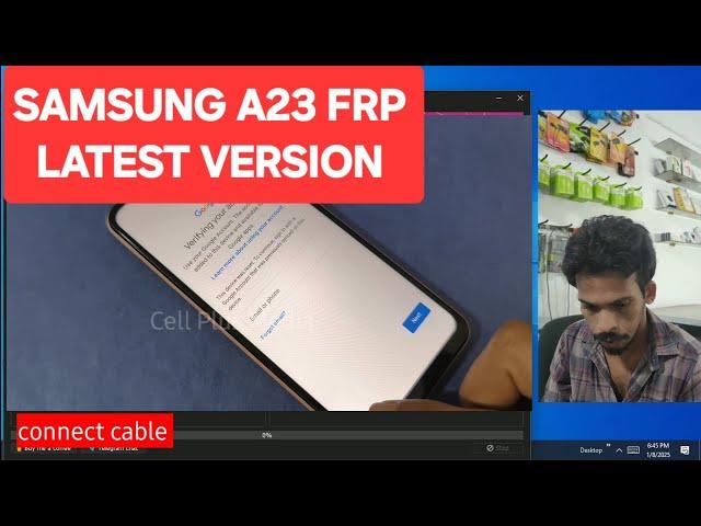 How to bypass frp lock samsung A23 in 2025 latest update | A23 frp kaise thode