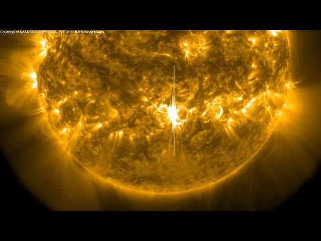 X9.0 class solar flare - The Strongest Solar Flare of the Current Cycle