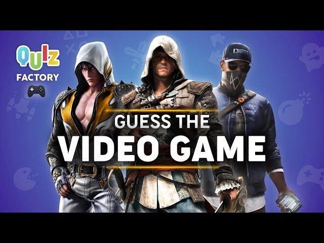 Guess the game by character. Video game Quiz #1