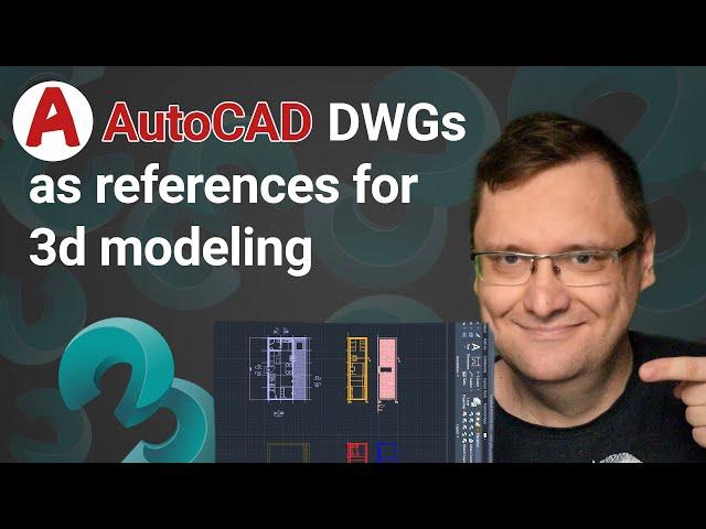 Import AutoCAD blueprints to 3ds Max like a PRO!