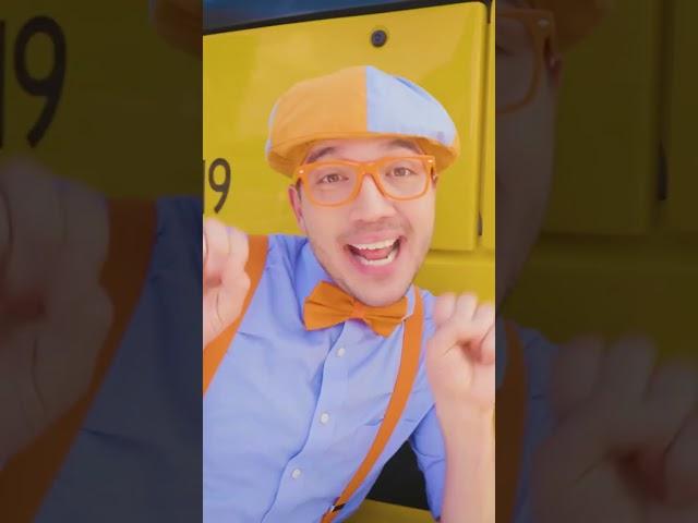 The Blinkers On The Bus Go BLINK BLINK BLINK!  #blippi #wheelsonthebus #kidsongs