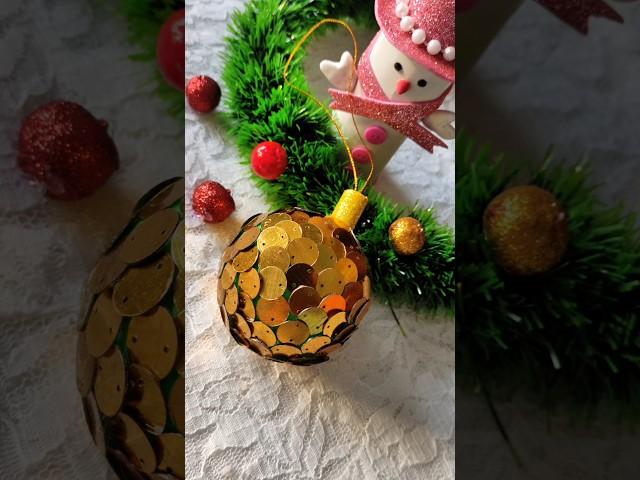 Diy Christmas ball|#craft #shorts #youtubeshorts #trending #christmas