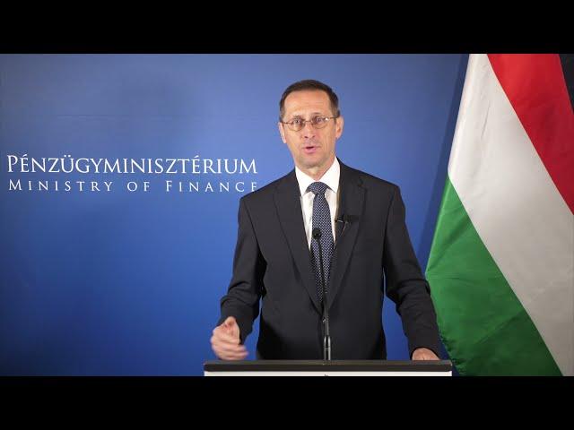 Video Statement from Mihály Varga, Hungary's Minister of Finance