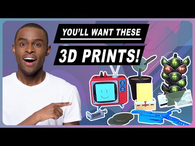 10 Useful 3D Prints That Work Amazing!