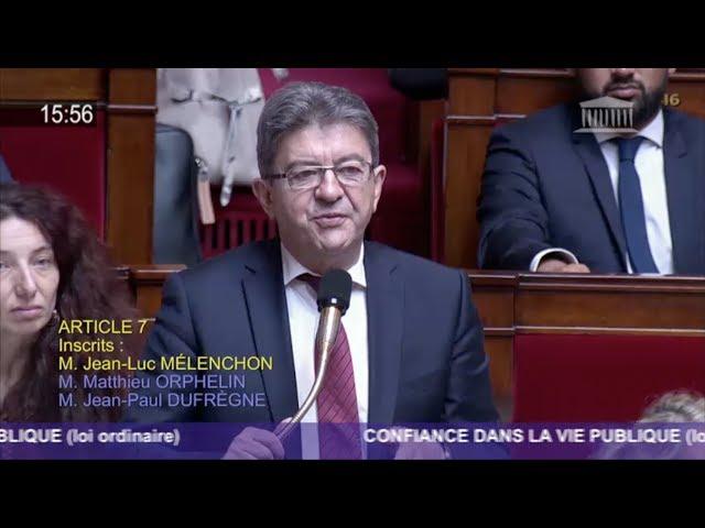 «LA PROCHAINE CRISE SERA UNE CRISE DE RÉGIME» - Jean-Luc Mélenchon