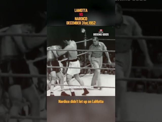 Jake LaMotta The “Raging Bull” Stopped by Danny Nardico This Day December 31, 1952