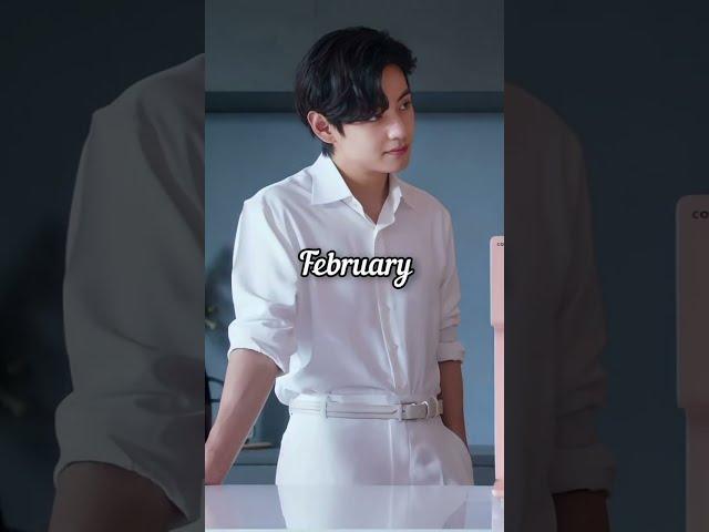 Choose your birthday month  and see your husband 