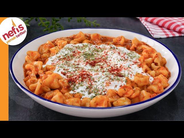 How to Cook Turkish Dumplings | Turkish Mantı Recipe (Turkish Ravioli)