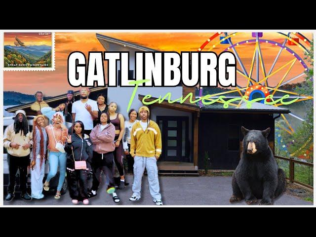 LIT CABIN TRIP | BLACK PEOPLE CABIN VLOG | GATLINBURG VLOG