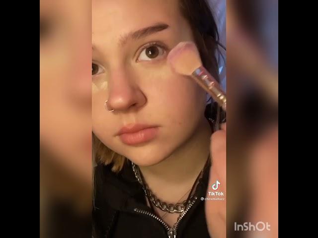 Hannah Owo inspired # makeup  tutorial # mixtures of TikTok videos