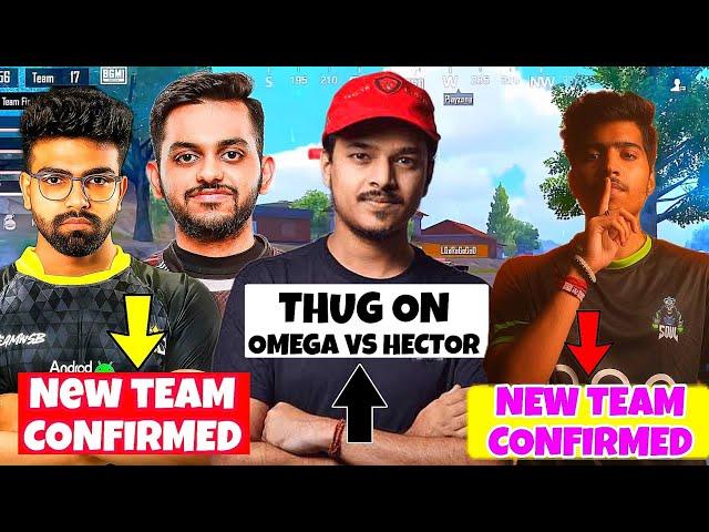 OMEGA New Lineup Confirmed  THUG On OMEGA Vs HECTOR  MAVI On GE Disband  NINJA Join Mogo Esports