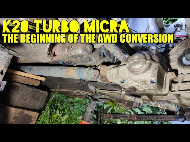 K20 turbo K10 Micra AWD conversion