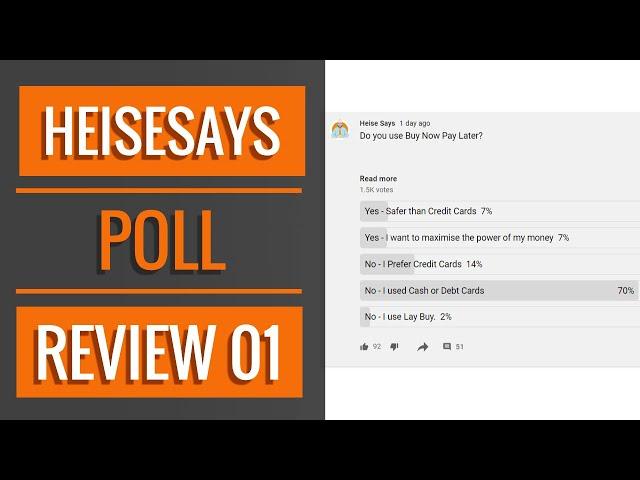  Heise Says Community Polls Review 01