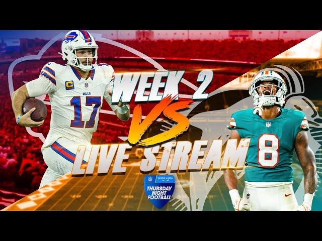 Buffalo Bills Vs Miami Dolphins Week 2 Live Stream Reaction!