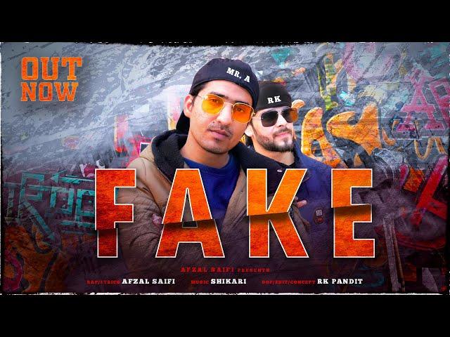 FAKE – (Official Video)  I Afzal Saifi I R52 Films I Rap Song 2020