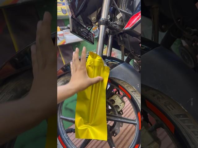 Wrapping golden on shockerApache rtr 160