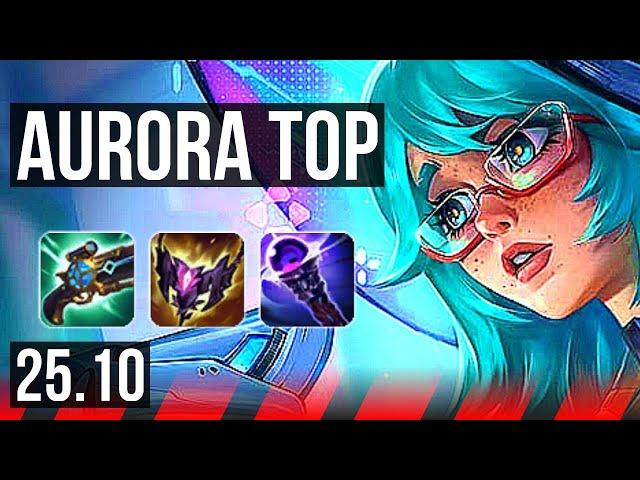 AURORA vs WARWICK (TOP) | Dominating | EUW Challenger | 25.10