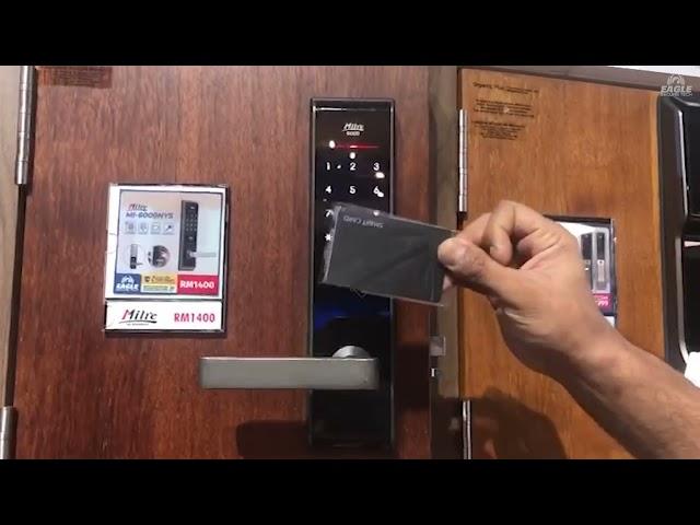 MILRE Smart Digital Lock - How to Register Access Card