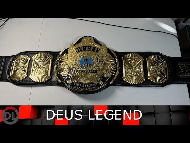 HD WWF Championship Winged Eagle Belt By Roger Leather Review | 4K #wwe #wwechampionship