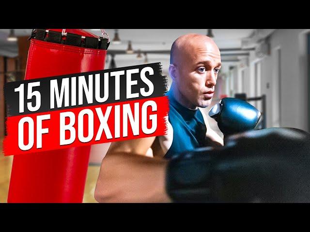 GET FIT FASTER | 15 Minute punching bag Workout