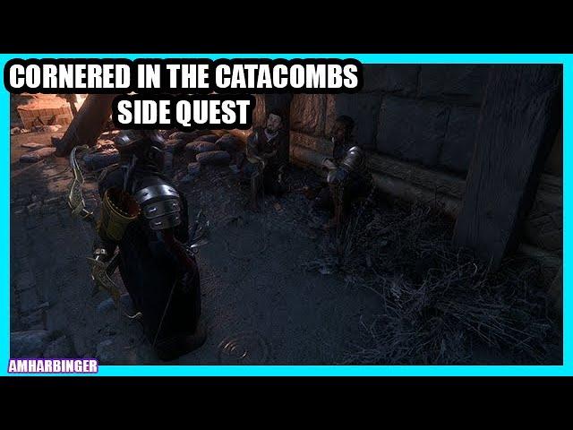 Dragon Age The Veilguard Cornered in the Catacombs Side Quest Walkthrough