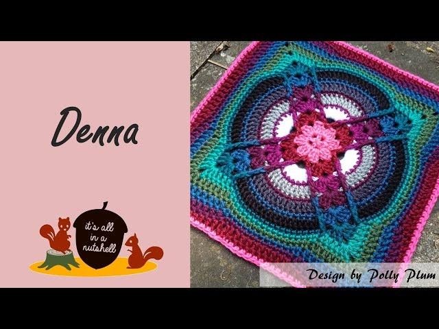 Denna - Crochet Square - RIGHT HANDED