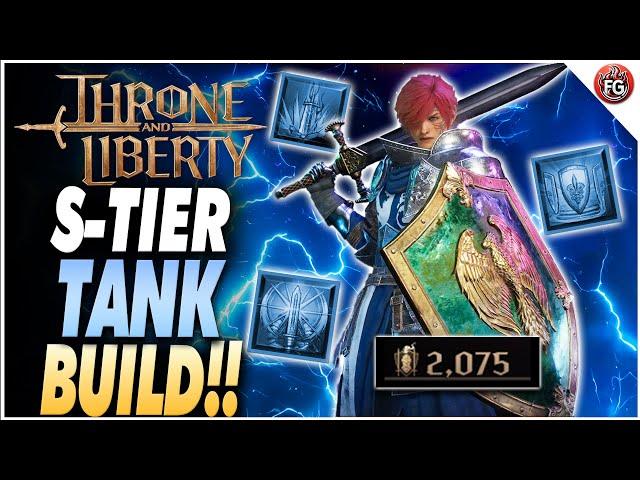 NEW BEST Tank Build Guide Throne and Liberty | PvE Sword And Shield Build