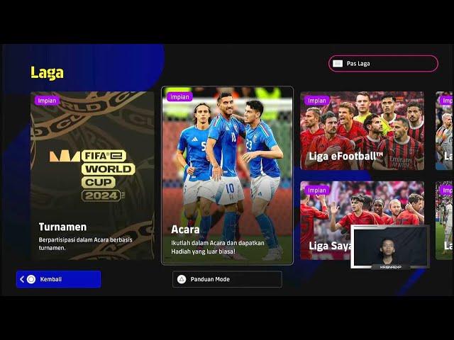 Live Main eFootball 2025 Persib Bandung Push Rank League