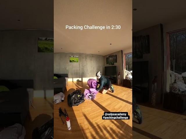 #packingchallenge Philipp Hänggi: 2m 30s - Challenge mode