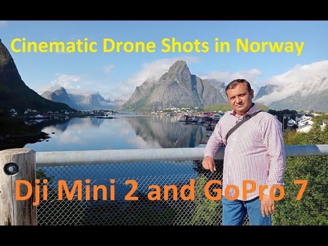 Cinematic  Drone Shots Reine Norway | DJI Drone Camera Shots in Norway