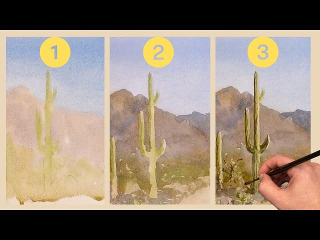 Layering to Create Light in Watercolor - Master Technique