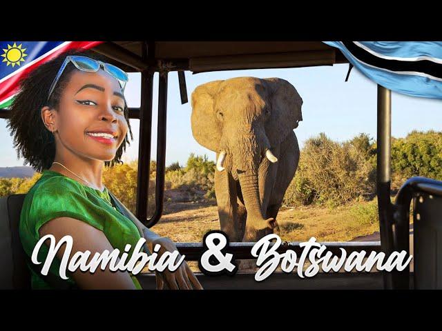 Breakfast In Botswana! , Lunch In Namibia!  /Vlog